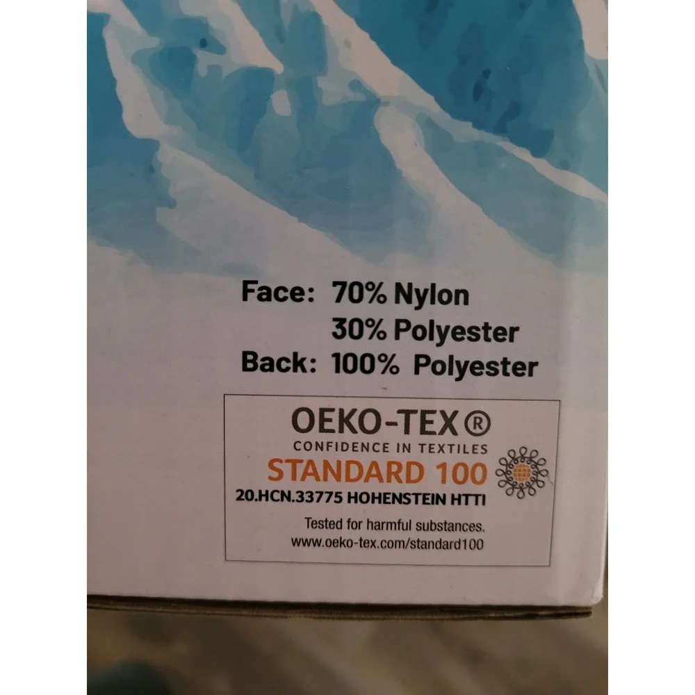 Topcee Cooling Blanket 50x70 Grey Q-max 0.5 Long Lasting Cooling Feel New #2